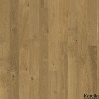 Паркетная доска Karelia Дуб Story 138 True Matt 1-полосная матовый лак 2G с фаской толщина 14 мм 1.23 м2