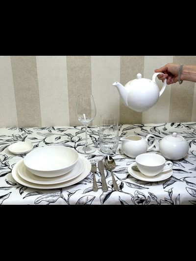 Чайник Белая коллекция 1 л