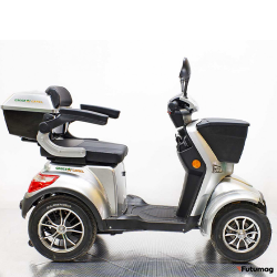 Трайк GreenCamel Пони 4K (48V 500W 36 км/ч) серебристый