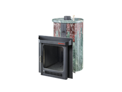 Печь Ферингер Оптима ПФ Змеевик + Россо Леванте до 28 м3