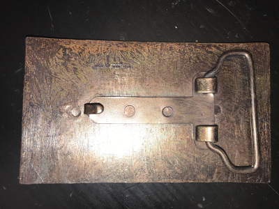 Винтажная закрытая пряжка COLT REVOLVERS (1978 год)