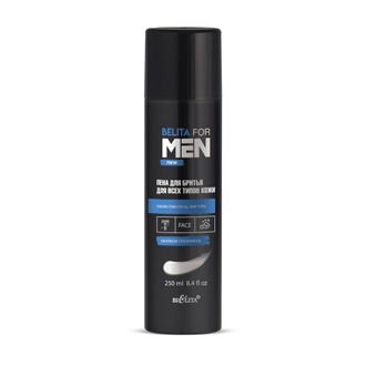 Пена для бритья для всех типов кожи Belita for Men, 250 мл