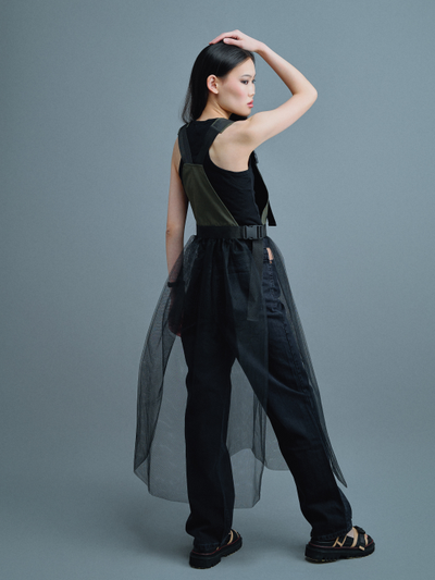 Юбка FatiTwo Хаки