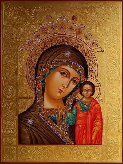 Казанская Икона Пресвятой Божией Матери.