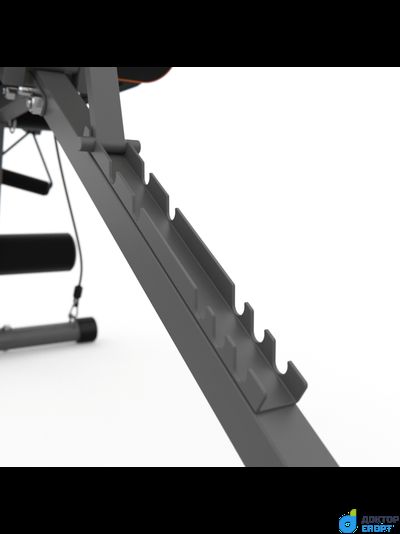 Cкамья силовая универсальная DFC с эспандерами DCH310