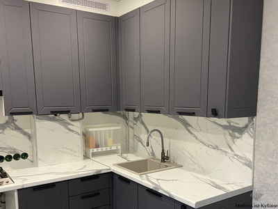 Глетчер Маренго силк модульная кухня