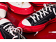 Стильные настоящие черные Кеды Converse Comme des Garcons Play с красной подошвой A01795C