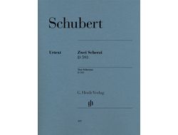 Schubert: 2 Scherzos D 593