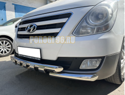 Защита переднего бампера G d60/60 для Hyundai H-1 Grand Starex (2018-...)
