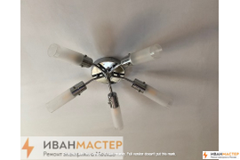 Вызов электрика на дом подключение люстры