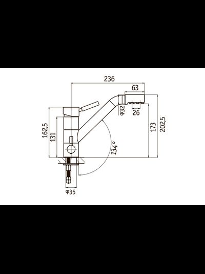 Смеситель Longran LM1394