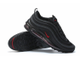 Nike Air Max 97 Чёрные с красным (41-45) Арт. 029MF-A