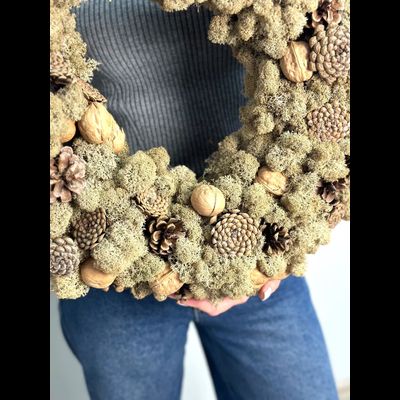 Новогодний венок № 1156