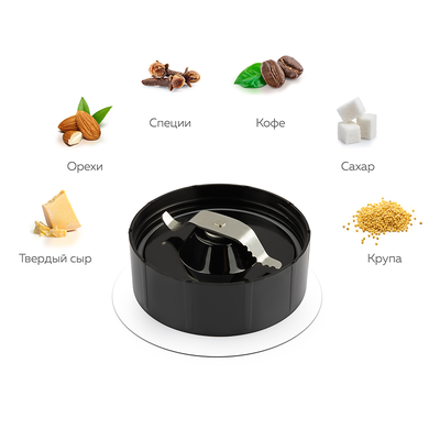 Ножевой блок с плоскими лезвиями из нержавеющей стали (запасная часть для iCook™ Блендера)