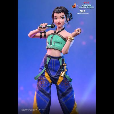 ПРЕДЗАКАЗ - Зои ("Кейпоп-охотницы на демонов") - Коллекционная ФИГУРКА 1/6 Zoey KPop Demon Hunters (TMS178) - Hot Toys ?ЦЕНА: 30900 РУБ.?