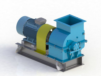 Молотковая дробилка для кирпича