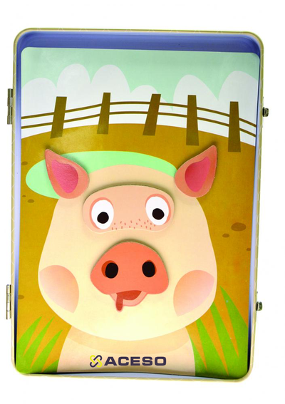 Магнитный развивающий конструктор Магнитные животные для детей