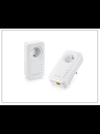 Сетевой адаптер Powerline ZYXEL PLA6457 Gigabit Ethernet, 2 шт.