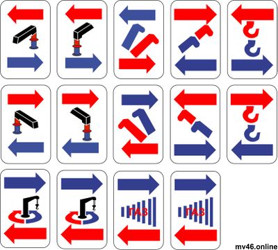 Вариант 2 - Наклейки на рычаги