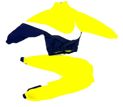 Спортивный костюм желтый 1/6 (OS06B) ONESIX-VERSE TOYS