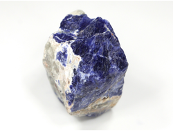 Содалит, необработанный "дикий" образец, Намибия (40*33*23 мм, 50 г) №26692