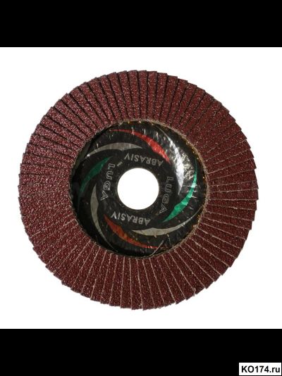 Круг лепестковый торцевой КЛТ 180х22 А40 Луга