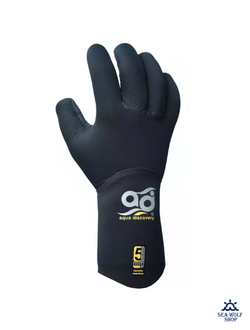 Перчатки неопреновые 5мм Aquadiscovery SEAMLESS AQUADRY 2-я обтюр.р.XS