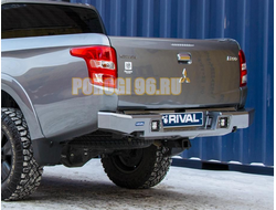Задний силовой бампер на Mitsubishi L-200 (2015-…)