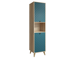 Пенал Велламо ВО-03 блэквуд ячменный/морская волна