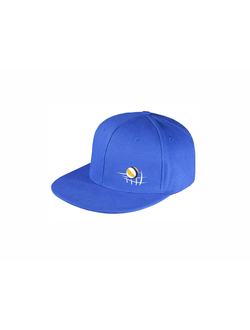 Кепка с прямым козырьком синяя (мяч пляжный)