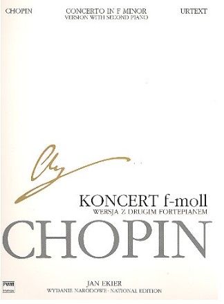 Chopin, Frédéric Concerto f minor op.21 for piano and orchestra for 2 pianos