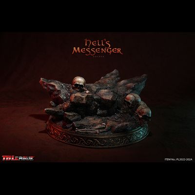 Адская вестница в золотом - КОЛЛЕКЦИОННАЯ ФИГУРКА 1/6 Hell's Messenger Golden (PL2022-202A) - TBLeague