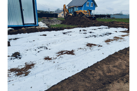 Подготовка основания под укладку дорожных плит СМК-1