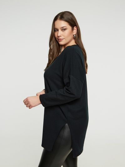 Джемпер удлиненный