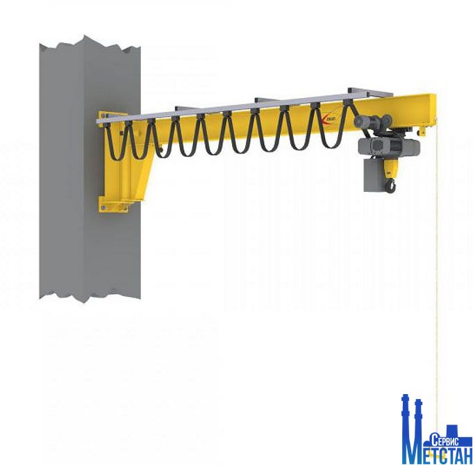 Кран консольный поворотный настенный