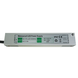 Блок питания для светодиодных лент Ecola 20W 220V-12V IP67 178х29х21 B7L020ESB