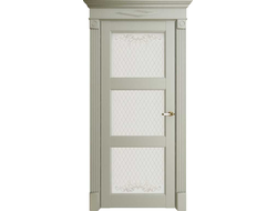 Межкомнатная дверь "Florence 62003" серена светло-серый (стекло)