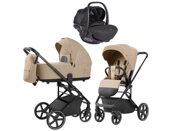 Коляска 3в1 Carrello Alfa Natural Beige 2025 (Vega)