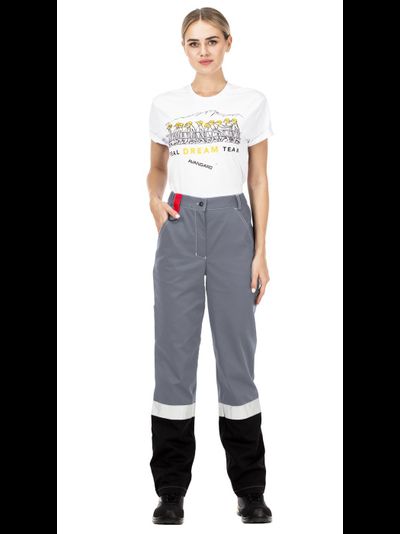 Костюм женский "Виват серый" с брюками