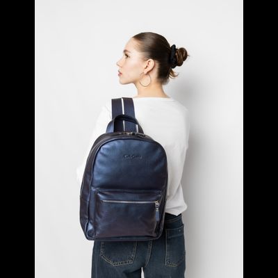 Женский кожаный рюкзак Albiate Premium indigo (арт. 
3103-56)