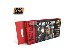 AK-Interactive: Набор акриловых красок: Телесные цвета