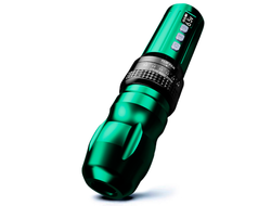 Беспроводная тату машинка Big Wasp Meteorix PRO Adjustable Wireless Pen Green