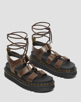 Dr. Martens Nartilla illusion leather gladiator sandals