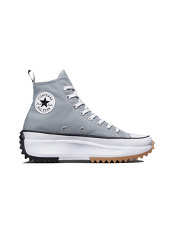 Кеды Converse Run Star Hike серые высокие на платформе 172490C