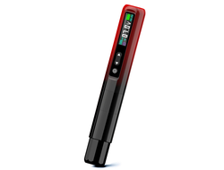 Беспроводная машинка для татуажа EZ LOLA LIGHT PMU Black-Red Gradient