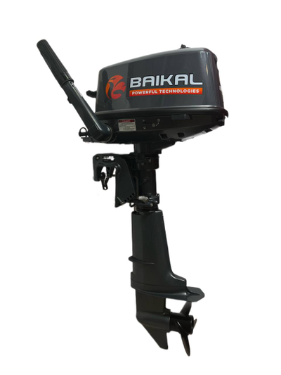 ЛОДОЧНЫЙ МОТОР BAIKAL 6.0HP 2-тактный с топливным баком