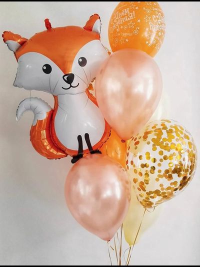 Сет "Лиса" (9 шариков)