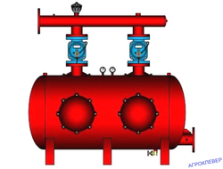 Фильтр песчано-гравийный двухкамерный SG FILTERS "RIVER"600lL dn 80 manual