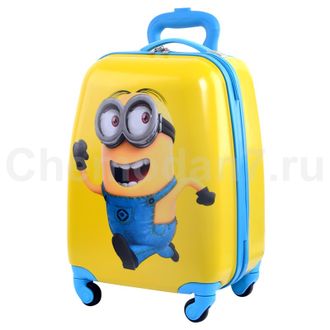 Детский чемодан Миньон (Minion) жёлтый