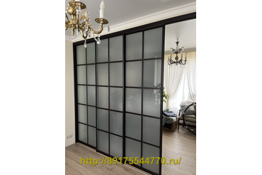 005 Межкомнатная перегородка
Сделано по индивидуальным размерам с учетом всех пожеланий заказчика.
